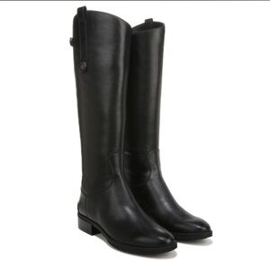 NWOB Sam Edelman “Penny 2” - Black Leather - Wide Calf- Size 8M- NEW WITHOUT BOX